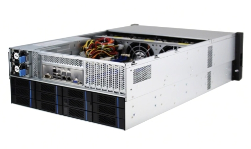 4U的数据服务器最多可以支持多少块硬盘？